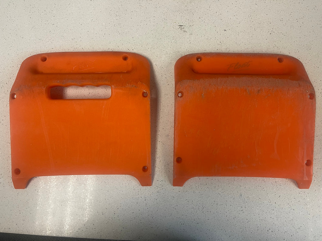 Used matte orange bang bumpers for xr