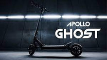 Load image into Gallery viewer, APOLLO GHOST Featuring two powerful 1000 W motors, ride the Ghost through the city or go for an adventure on the local trails as fast as 60 km/h (37 mph).
